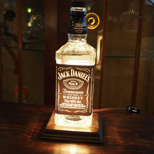 ボトルランプ 酒ビンランプ Jack Daniel S ｇｒｏｗｔｏｎ グロートン